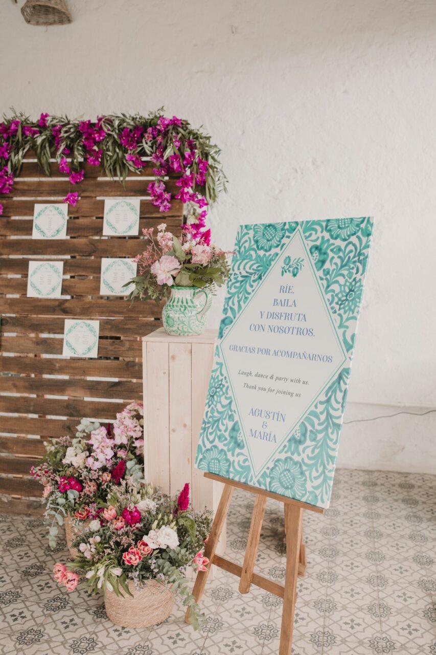 Cartel de bienvenida Fajalauza personalizado