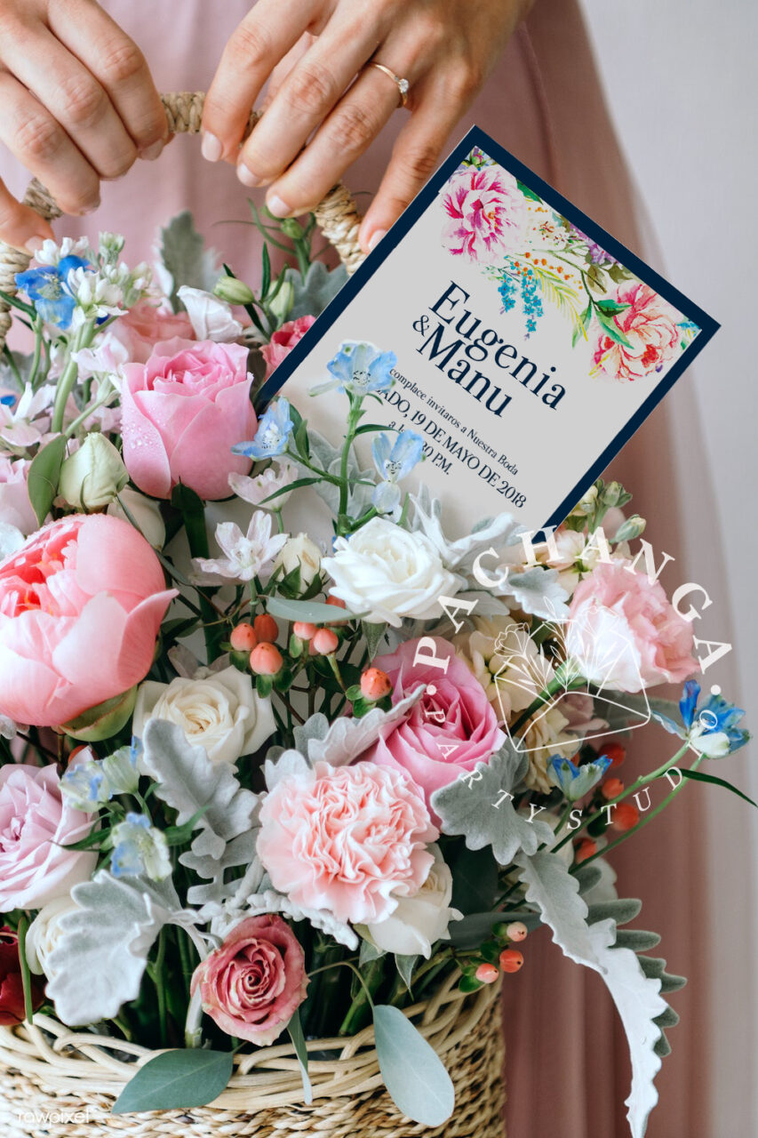 Invitación de boda Doménica