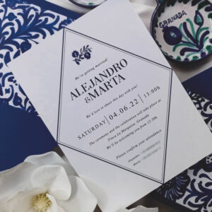 Fajalauza: Invitaciones de boda con el encanto de Granada