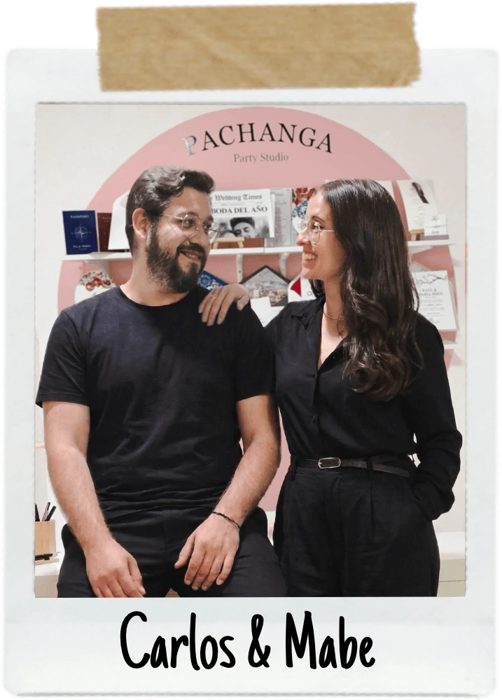 Mabe y Kalo, fundadores de Pachanga Party Studio